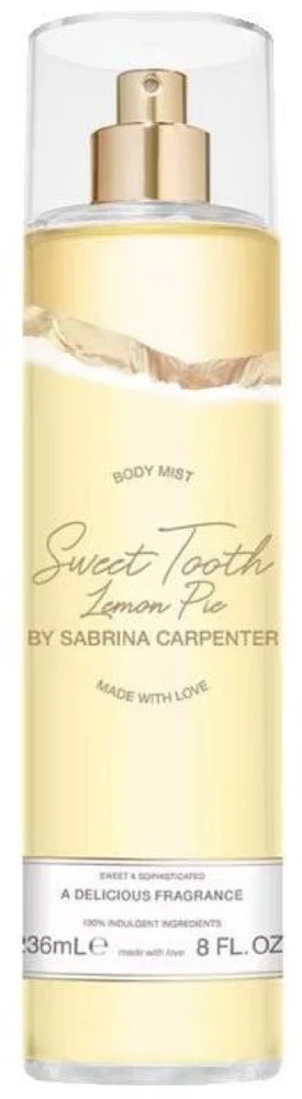 Sabrina Carpenter Sweet Tooth Lemon Pie Body Mist kūno dulksna, 236 ml