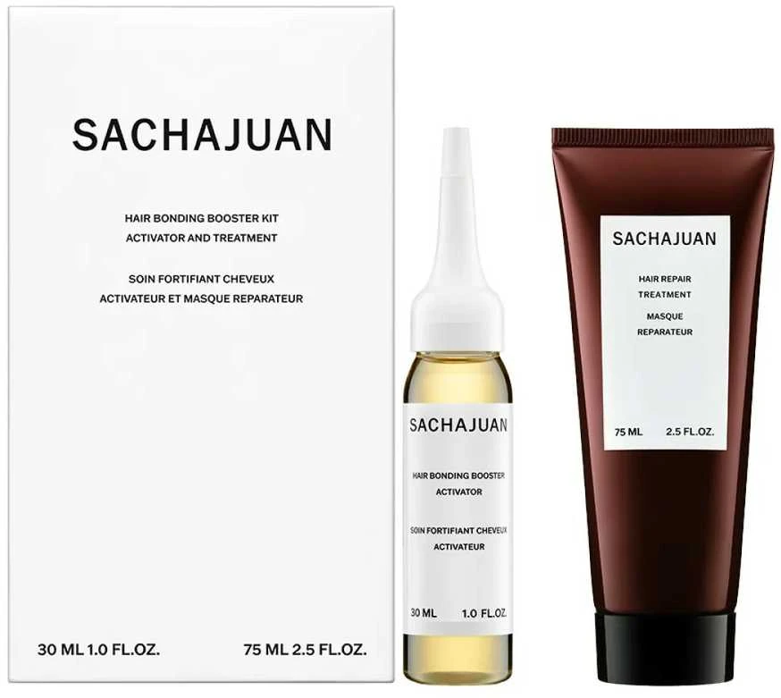 „Sachajuan Hair Bonding Booster Kit“ plaukų priežiūros dovanų rinkinys