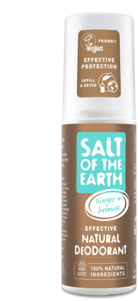 Salt Of The Earth natūralus dezodorantas su imbieru ir jazminu