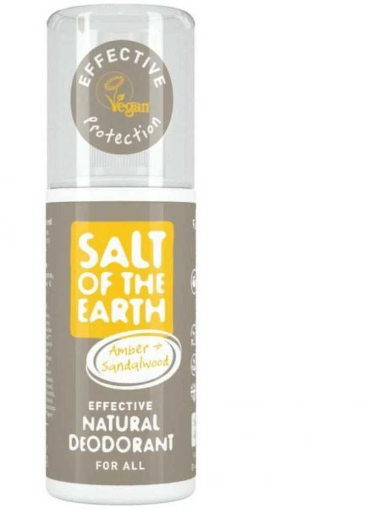 Salt Of The Earth purškiamas dezodorantas su ambra ir santalu