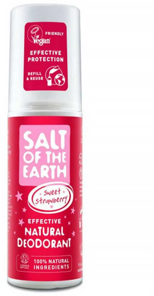 Salt Of The Earth purškiamas dezodorantas braškių aromato