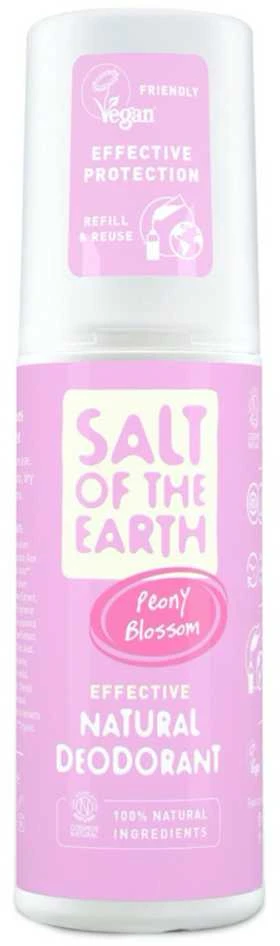 „Salt Of The Earth“ natūralus mineralinis dezodorantas su bijūnų žiedais, 100 ml