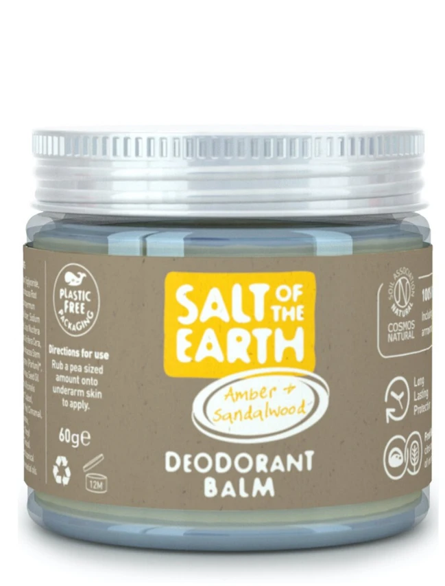Salt Of The Earth dezodorantas-balzamas stikliniame indelyje