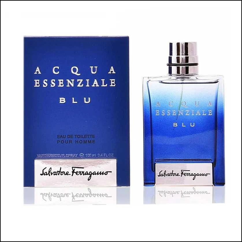 Salvatore Ferragamo Acqua Essenziale Blu EDT tualetinis vanduo vyrams, 100 ml