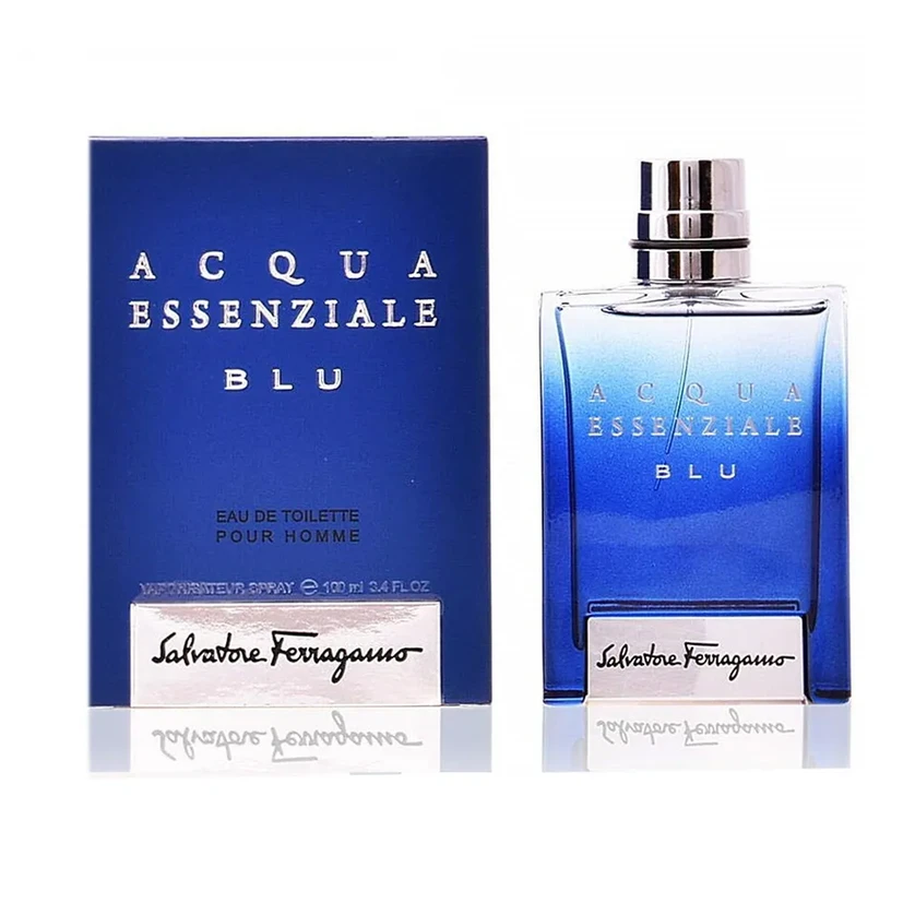 Salvatore Ferragamo Acqua Essenziale Blu EDT tualetinis vanduo vyrams, 100 ml