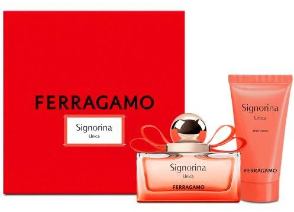 Salvatore Ferragamo Ferragamo Signorina Unica rinkinys moterims (EDP, 50 ml + kūno losjonas, 50 ml)