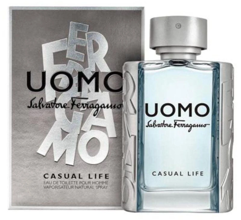 Salvatore Ferragamo Uomo Casual Life EDT tualetinis vanduo moterims, 30 ml