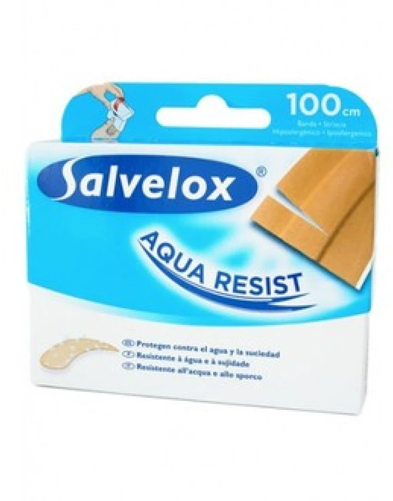 "Salvelox Aqua Resist" karpomi pleistrai 1 m X 6 cm