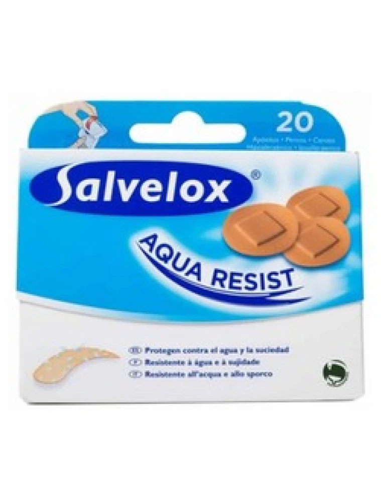Salvelox Aqua Resist pleistrai 20 vnt