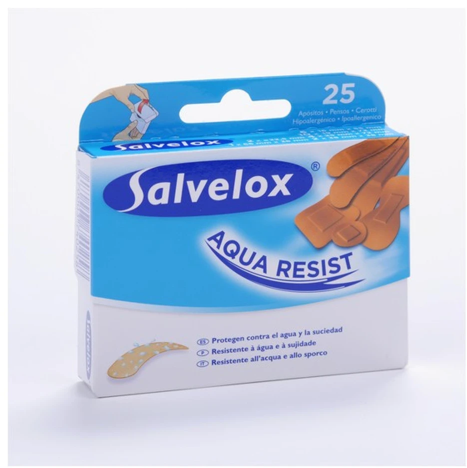 „Salvelox Aqua Resist" pleistrai 25 vnt