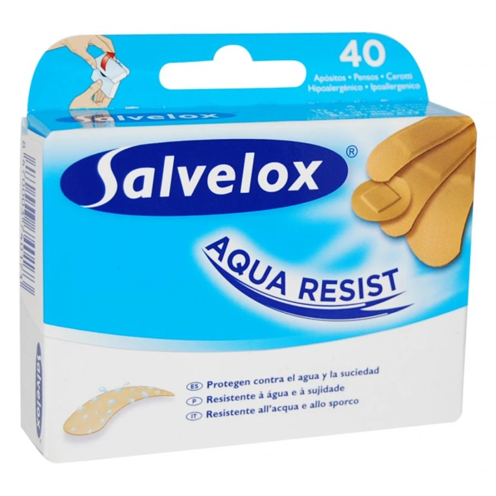 Salvelox Aqua Resist didelio dydžio tvarsčiai 40 Uts