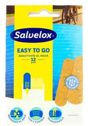"Salvelox Easy to Go" atsparus vandeniui 12 vienetų
