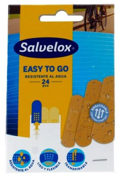 Salvelox Easy to Go atsparus vandeniui 24 vnt