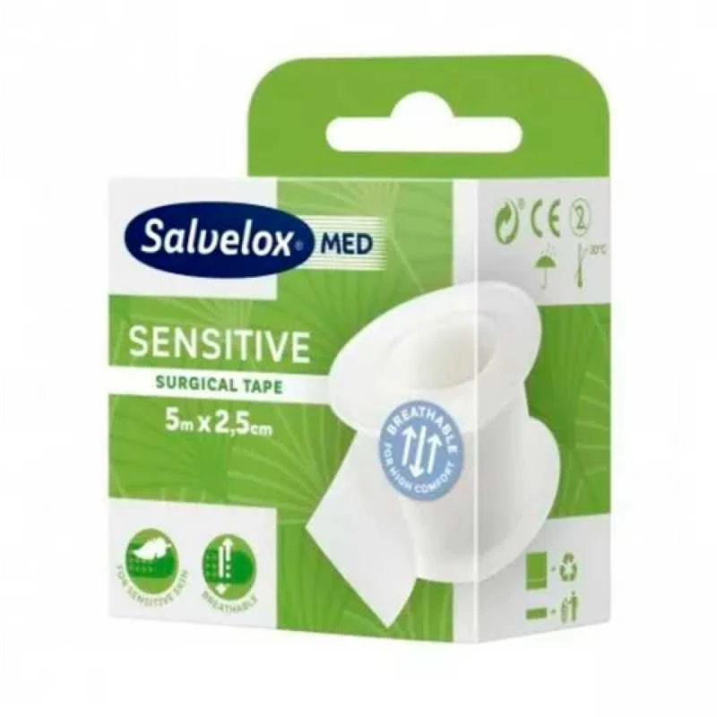 chirurginė juosta Salvelox Med Tape Refill 10Ux2,5x5m