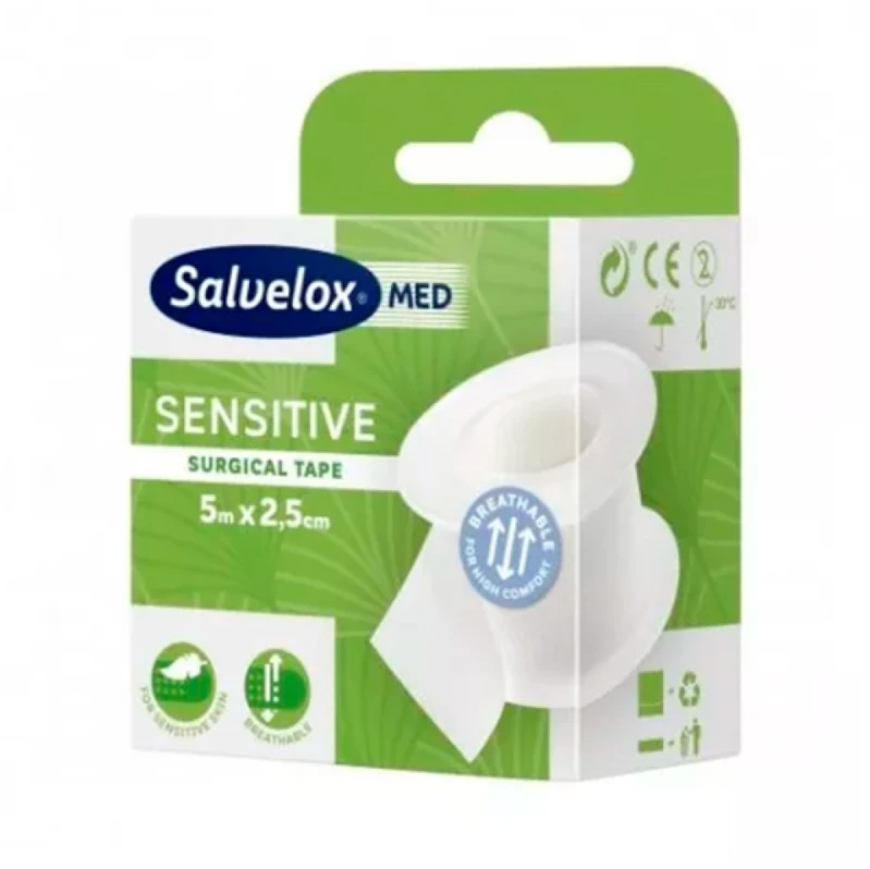 chirurginė juosta Salvelox Med Tape Refill 10Ux2,5x5m