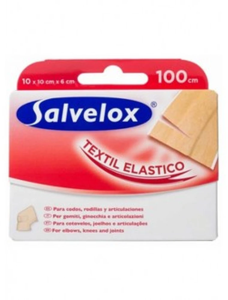 Salvelox pleistras Textil Elastic 12x10cm