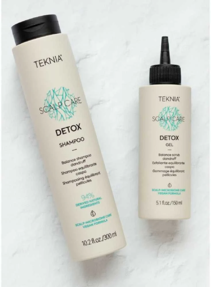Šampūnas plaukams Lakme Teknia Scalp Care Detox Šampūnas, nuo pleiskanų, tinka riebiai galvos odai, 300 ml