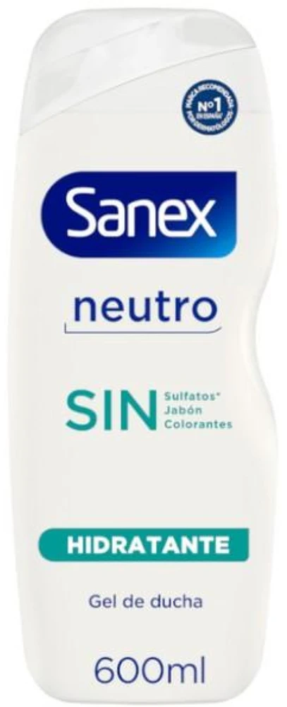 Sanex Neutro Hidrante Zero Piel Normal Gel dušo želė, 600 ml