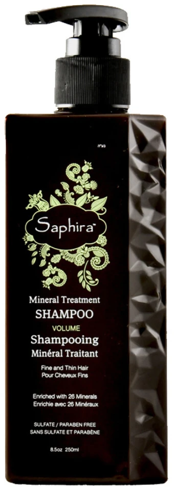 Saphira Mineral Treatment Volume Šampūnas apimties suteikiantis šampūnas plaukams, 250 ml