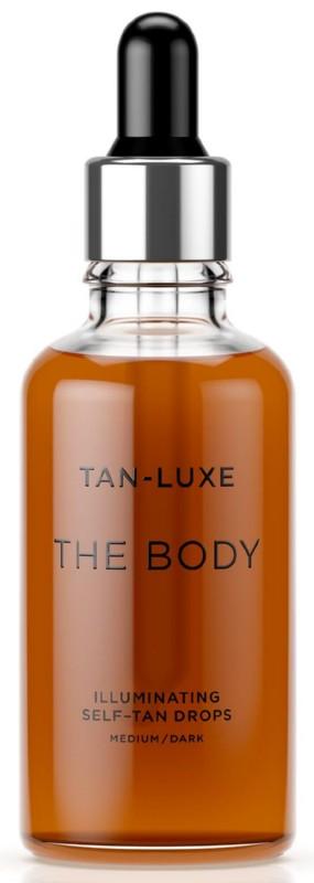 Tan-Luxe The Body Self-Tan Drops Medium / Dark savaiminio įdegio lašai kūno odai, 50 ml