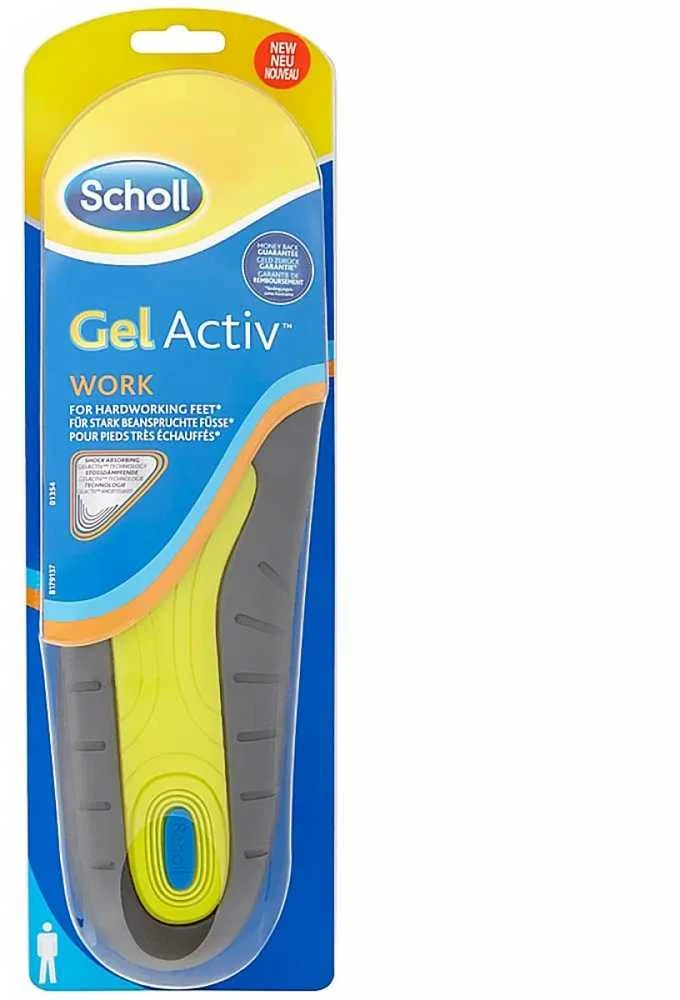 „Scholl“ ortopediniai batų įdėklai „GelActiv Work & Boot“ (batų įdėklai) 1 pora