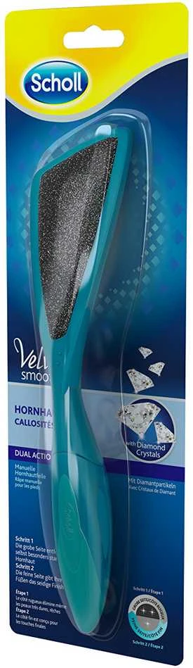 „Scholl Velvet Smooth“ dvigubo veiksmo deimantinė pėdos dildė