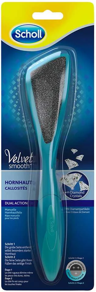 „Scholl Velvet Smooth“ dvigubo veiksmo deimantinė pėdos dildė