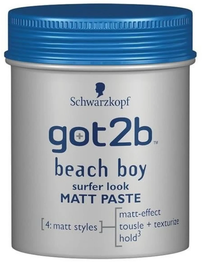 Schwarzkopf Got2b Beach Boy matinė pasta banglentininko įvaizdžiui, 100 ml