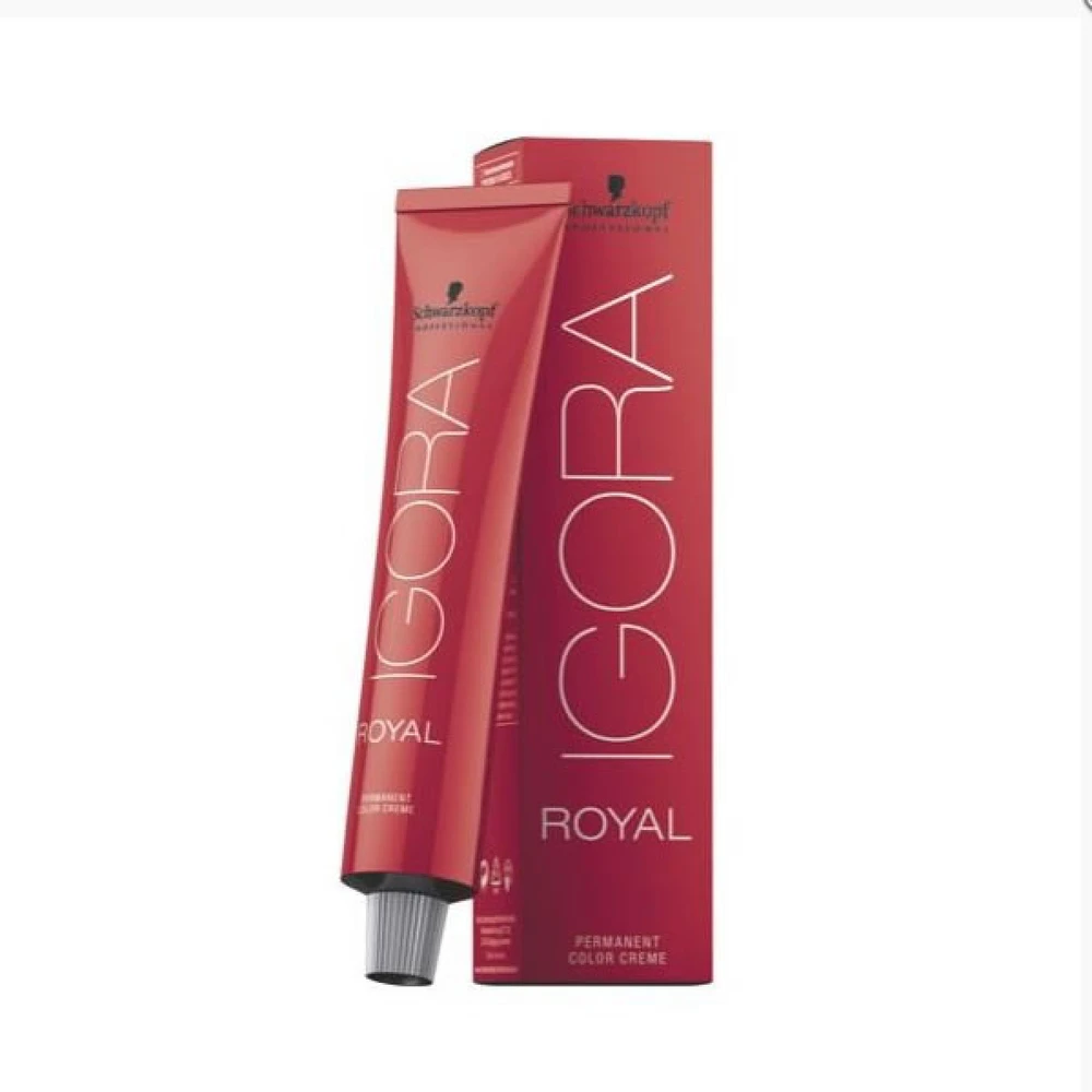 Schwarzkopf Igora Royal ilgalaikio poveikio plaukų dažai 60 ml - 3-68