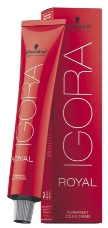Schwarzkopf Igora Royal ilgalaikio poveikio plaukų dažai 60 ml - 6-99