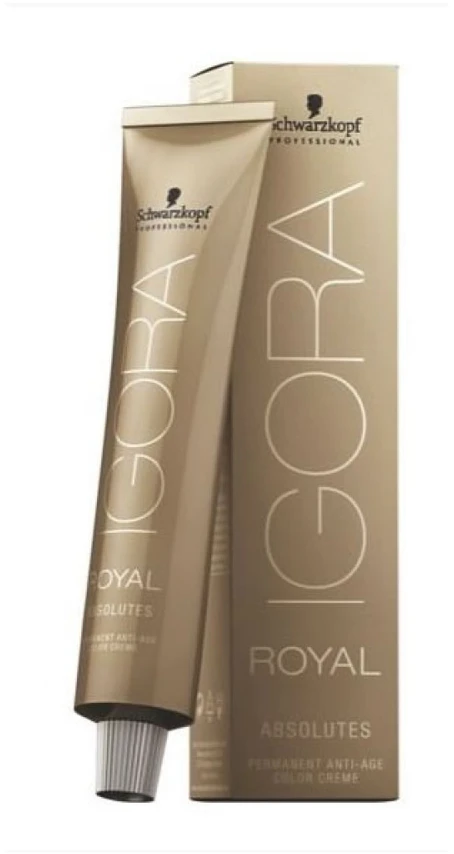 Schwarzkopf Igora Royal Absolutes ilgalaikio poveikio žilų plaukų dažai 60 ml - 5-60