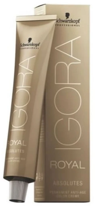 Schwarzkopf Igora Royal Absolutes ilgalaikio poveikio žilų plaukų dažai 60 ml - 7-60