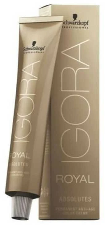 Schwarzkopf Igora Royal Absolutes ilgalaikio poveikio žilų plaukų dažai 60 ml - 9-50
