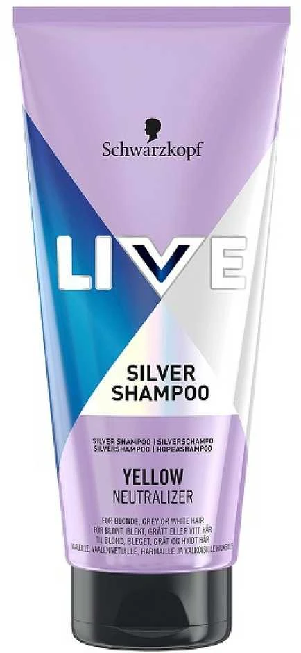 Schwarzkopf Live Sidabrinis Šampūnas, 200 ml
