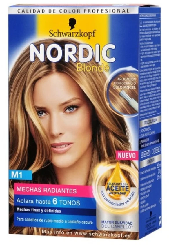 Schwarzkopf Nordic Skirtas šviesiems plaukams M1 Intensive Rinse