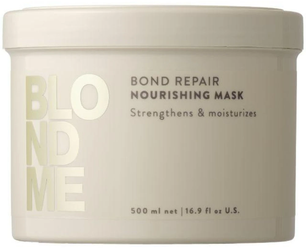 Schwarzkopf Professional BlondMe Bond Repair maitininantis Mask maitinanti kaukė šviesiems plaukams, 500 ml