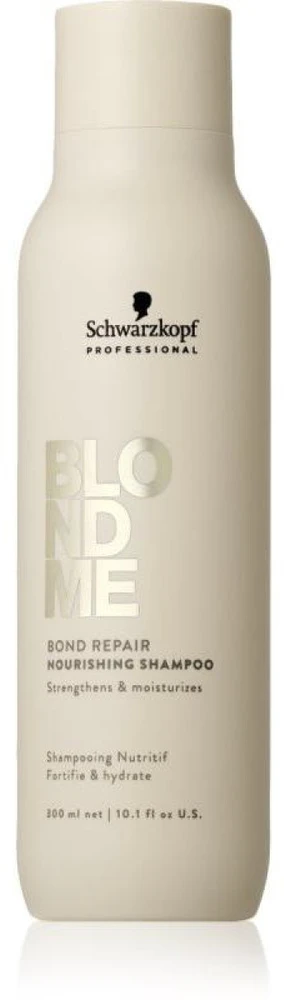 Schwarzkopf Professional BlondMe Bond Repair maitininantis Šampūnas maitinantis šampūnas šviesiems plaukams, 300 ml