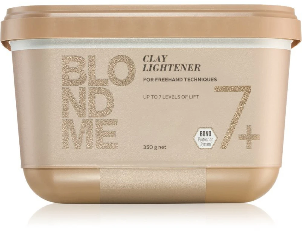 „Schwarzkopf Professional BLONDME Bond Forcing“ („Premium Clay Light ener“) 350 g