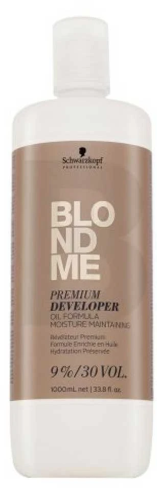 Schwarzkopf Professional BlondMe Premium Developer 9% / 30 Vol. oksidacinė emulsija, 1000 ml