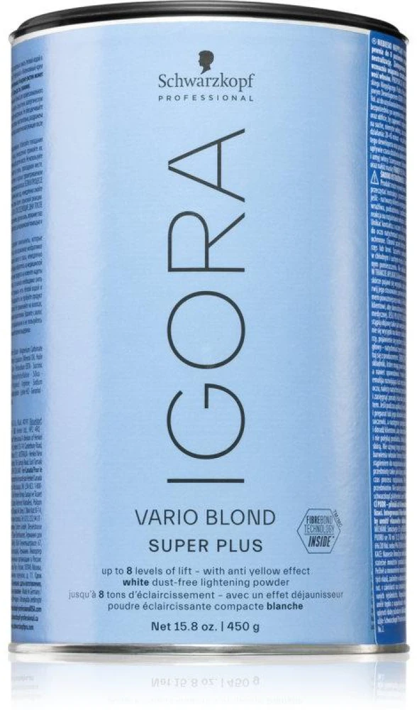 Schwarzkopf Professional Igora Vario Blond Super Plus balinimo milteliai, 450 g