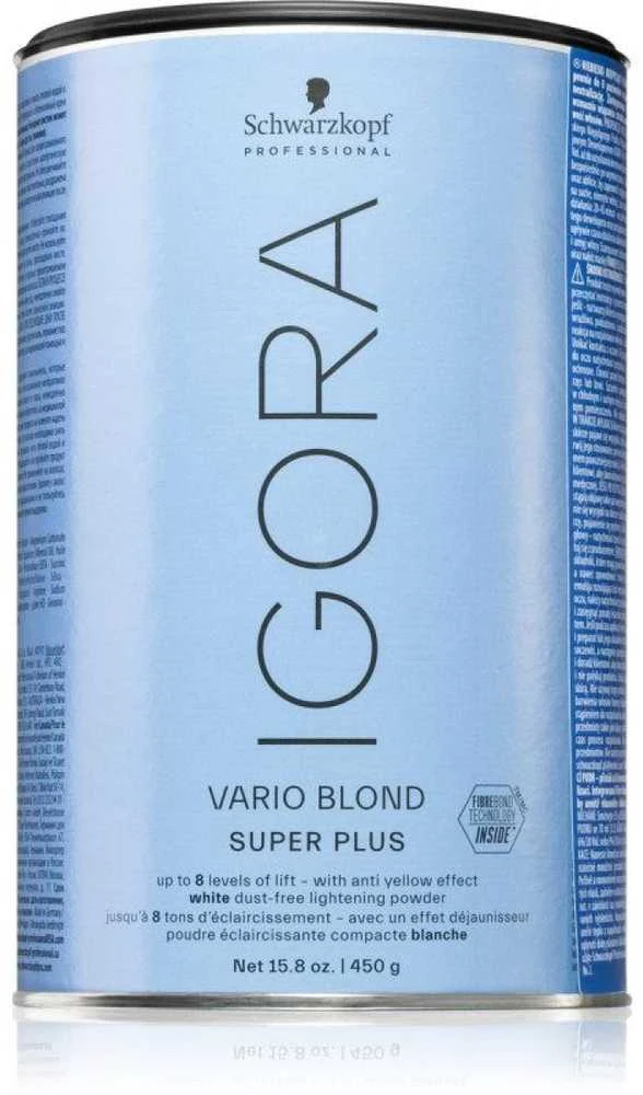 Schwarzkopf Professional Igora Vario Blond Super Plus balinimo milteliai, 450 g