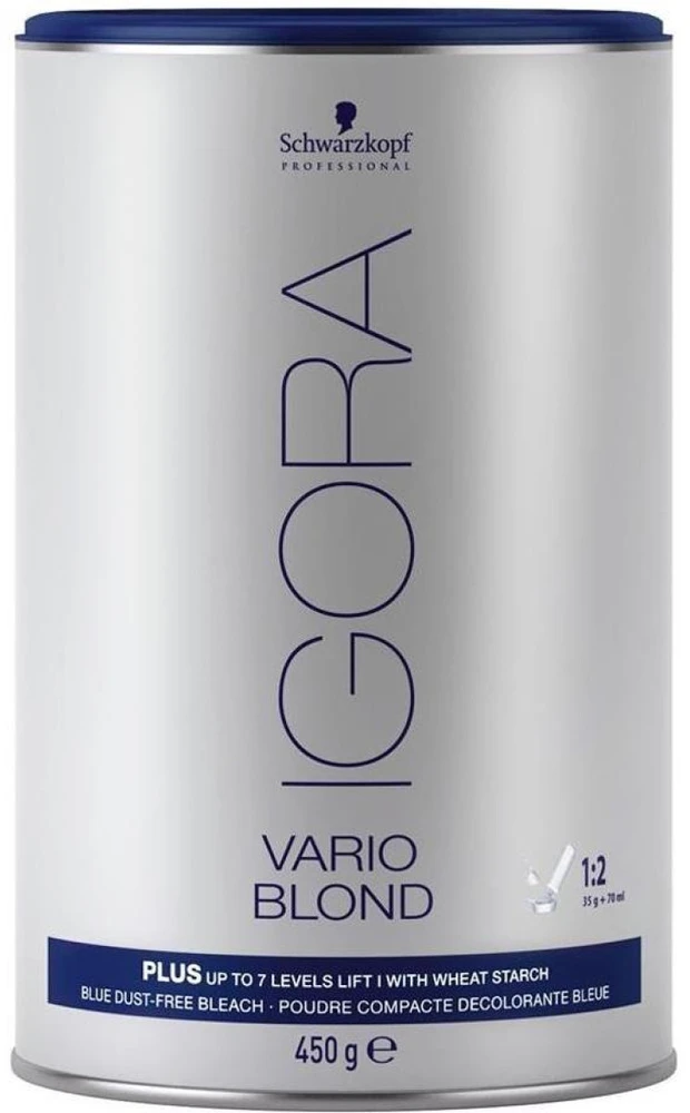Schwarzkopf Professional Igora Vario Blond Plus balinimo milteliai, 450 g
