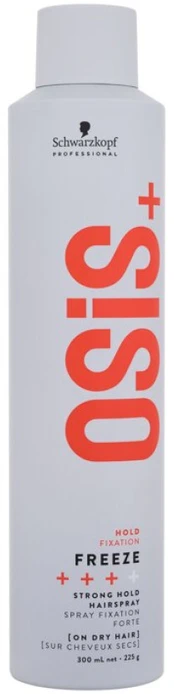 Schwarzkopf Professional Osis+ Freeze Strong Hold plaukų lakas, 300 ml