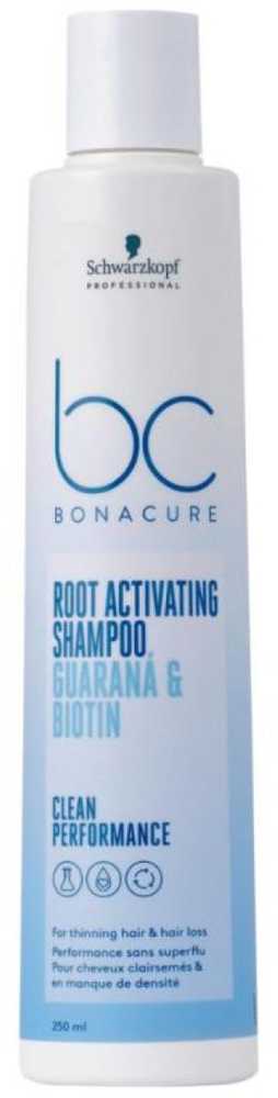 Schwarzkopf Professional BC Bonacure Root Activating Šampūnas šaknis aktyvinantis šampūnas silpniems ir slenkantiems plaukams, 250 ml
