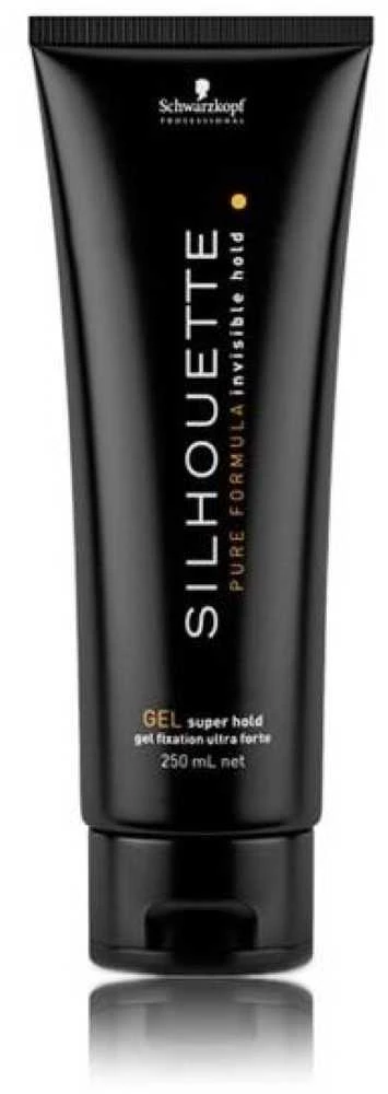 Labai stiprios fiksacijos plaukų želė Schwarzkopf Silhouette Gel Super Hold 250 ml