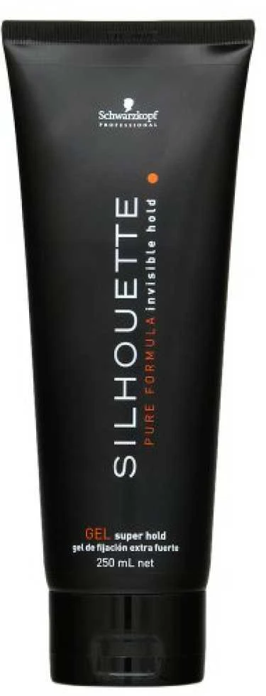 Labai stiprios fiksacijos plaukų želė Schwarzkopf Silhouette Gel Super Hold 250 ml