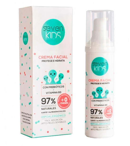 "Schwarzkopf Seven Kids Cr Facial 50" veido kremas vaikam su Prebiotikas ir B3