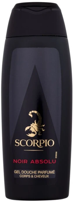 Scorpio Noir Absolu Dušo želė vyrams, 250 ml