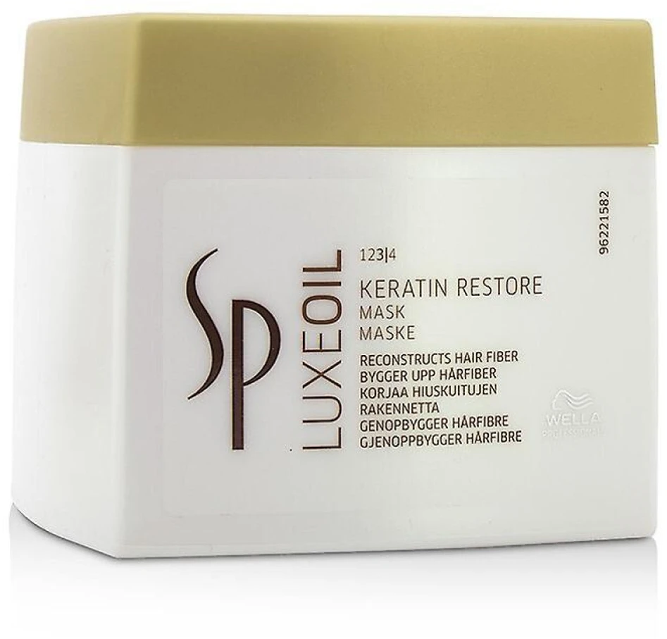 Wella System Professional Kaukė atstatanti keratiną Wella SP Luxe Oil Restore Mask 400ml
