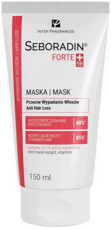 SEBORADIN Forte kaukė nuo plaukų slinkimo, 150 ml